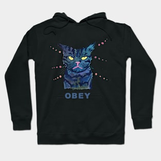 Obey the Cat Hoodie